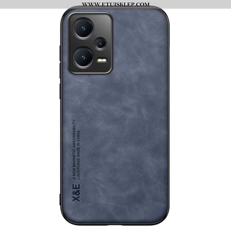 Etui do Poco X5 Pro 5G Skóra Z Efektem Skóry X&e